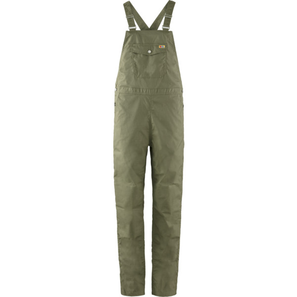 Fjällräven Vardag Dungaree Trousers W - Green - Naiset - L