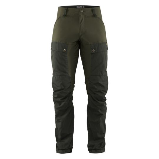 Fjällräven Keb Trousers M Long - Deep Forest-laurel Green - Miehet - 44