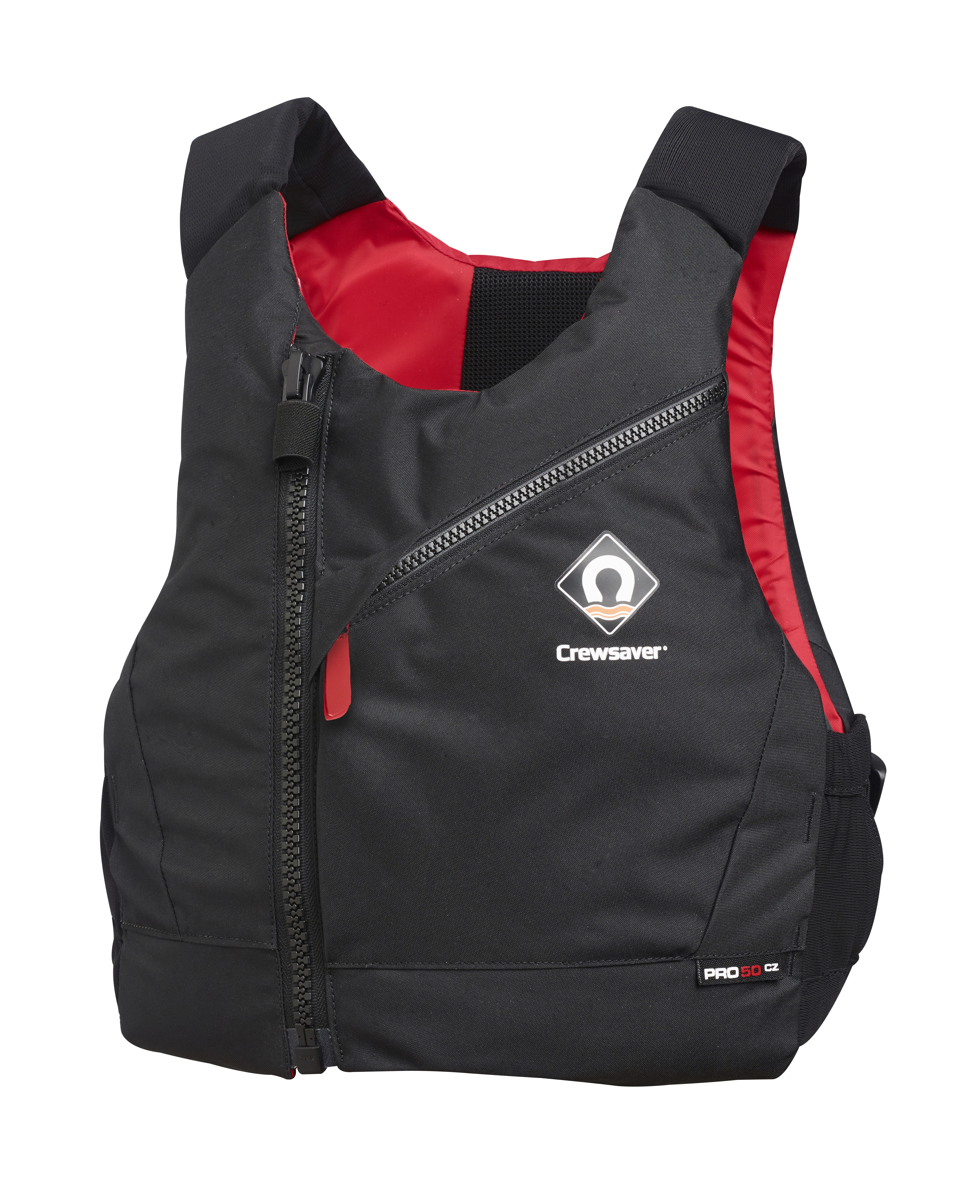 Crewsaver kelluntaliivi pro 50N musta/punainen M/L