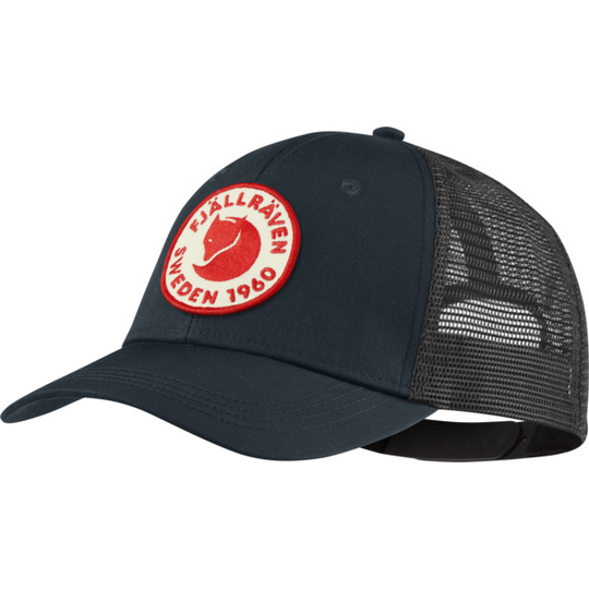 Fjällräven 1960 Logo Långtradarkeps - Dark Navy - Unisex - L/XL