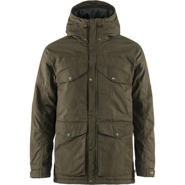 Fjällräven Vidda Pro Wool Padded Jacket M - Dark Olive - Miehet - L