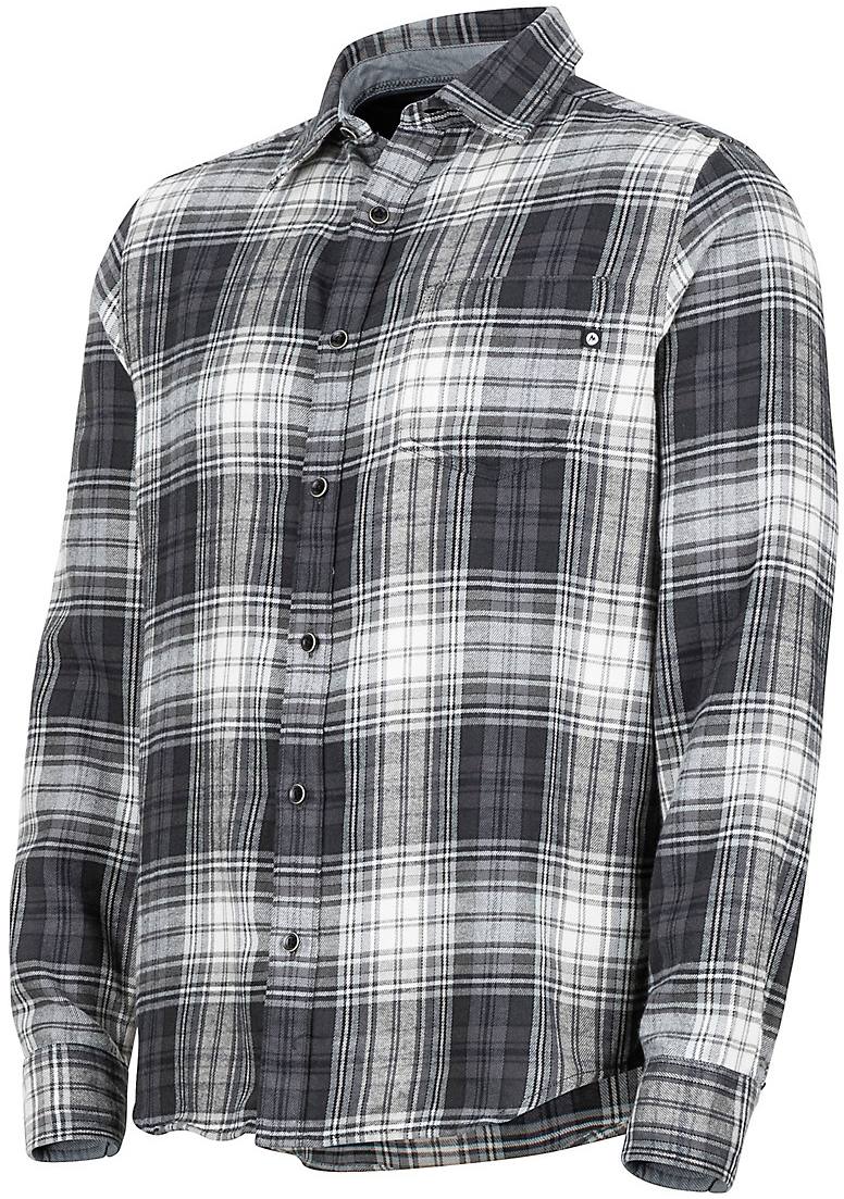 Fairfax Midweight Flannel Long Sleeve Slate S