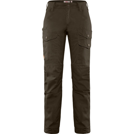 Fjällräven Vidda Pro Ventilated Trs W Reg - Dark Olive - Naiset - 36