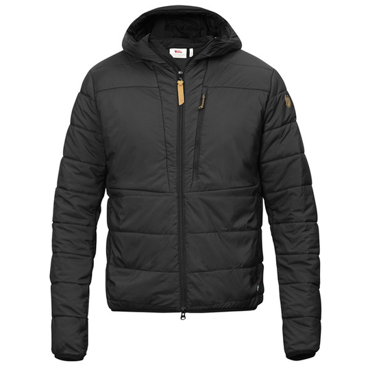 Fjällräven Keb Padded Hoodie M - Black - Miehet - L