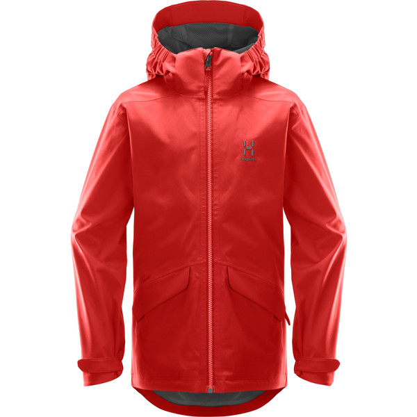 Haglöfs Mila Jacket Junior - Rich Red - Lapset - 134