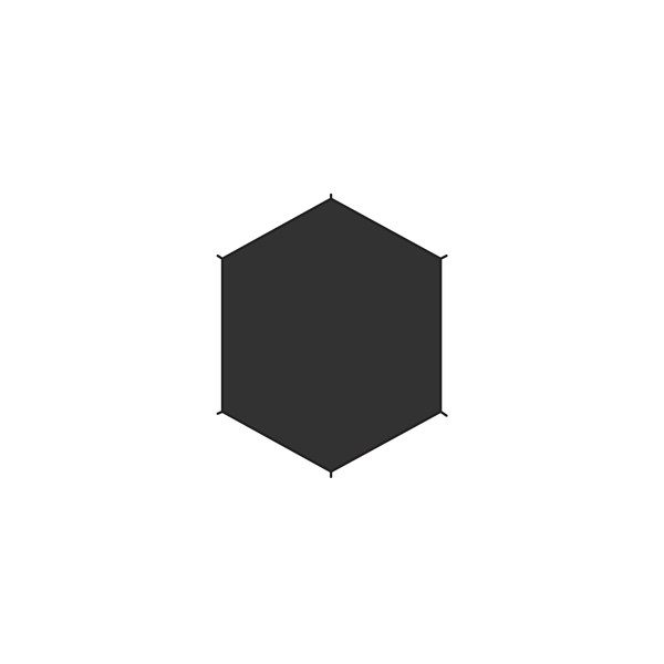 Fjällräven Dome 3 Footprint - Black - Unisex - OneSize