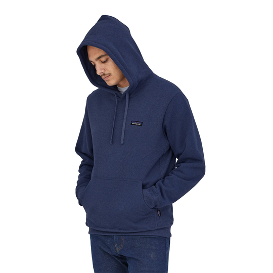 Patagonia P-6 LABEL UPRISAL HOODY - Kierrätetty puuvillaa & polyesteria, Current Blue / S