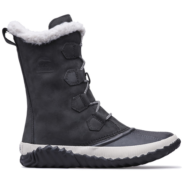 Sorel Out N About Plus Tall - Black - Naiset - US 6