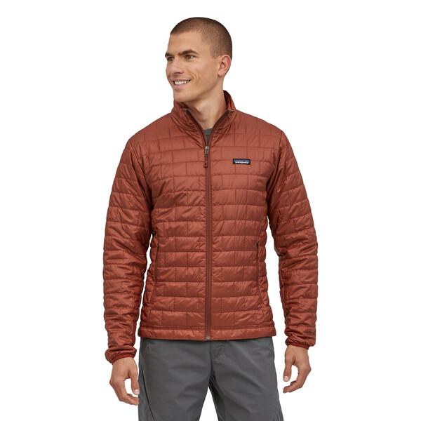 Patagonia Miesten Nano Puff Toppatakki - Kierrätetty Polyesteri, Barn Red / S