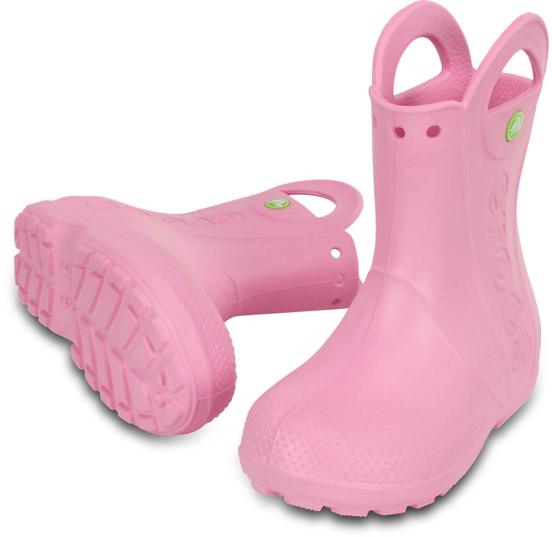 Kids Handle It Rain Boot Vaaleanpunainen C8