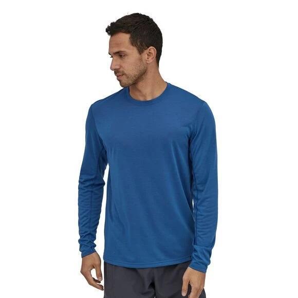 Patagonia Miesten Pitkähihainen Capilene® Cool Trail Paita, Superior Blue / S