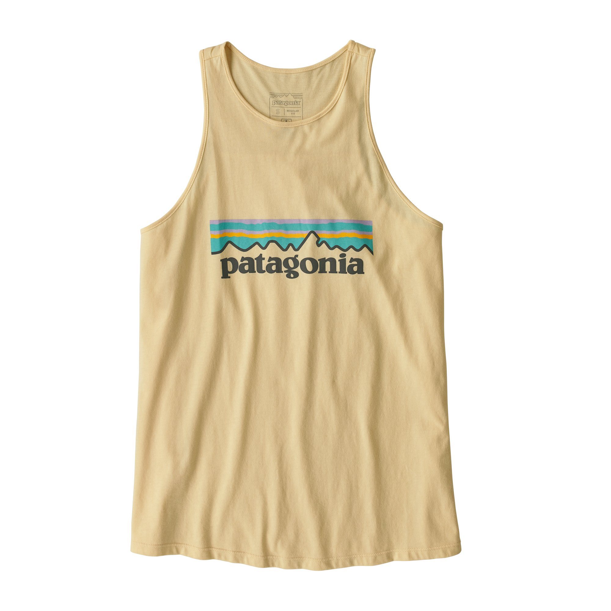 Patagonia Naisten Pastel P-6 Logo Toppi - 100% Luomupuuvillaa, Vela Peach / XL