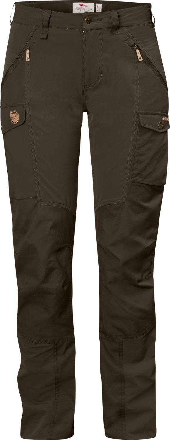 Nikka Trousers Curved Dark olive 34