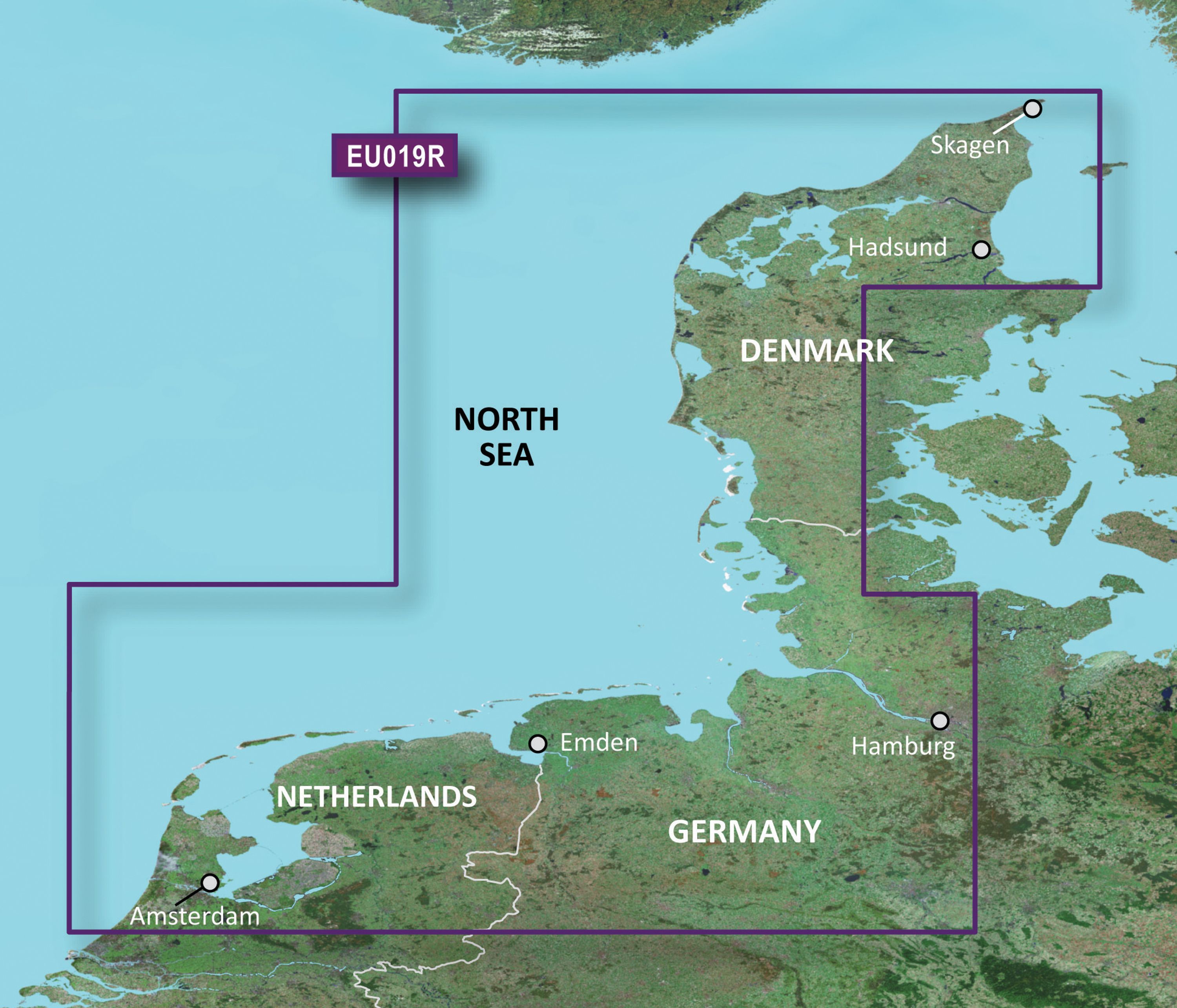 Bluechart g3 hxeu019r aalborg-amsterdam