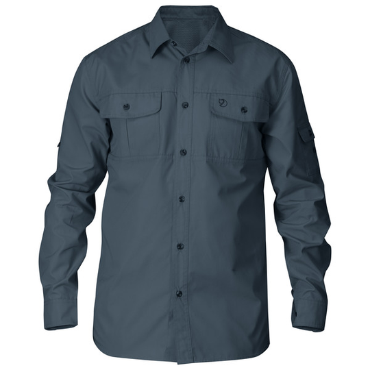 Fjällräven Singi Trekking Shirt Ls M - Dusk - Miehet - L