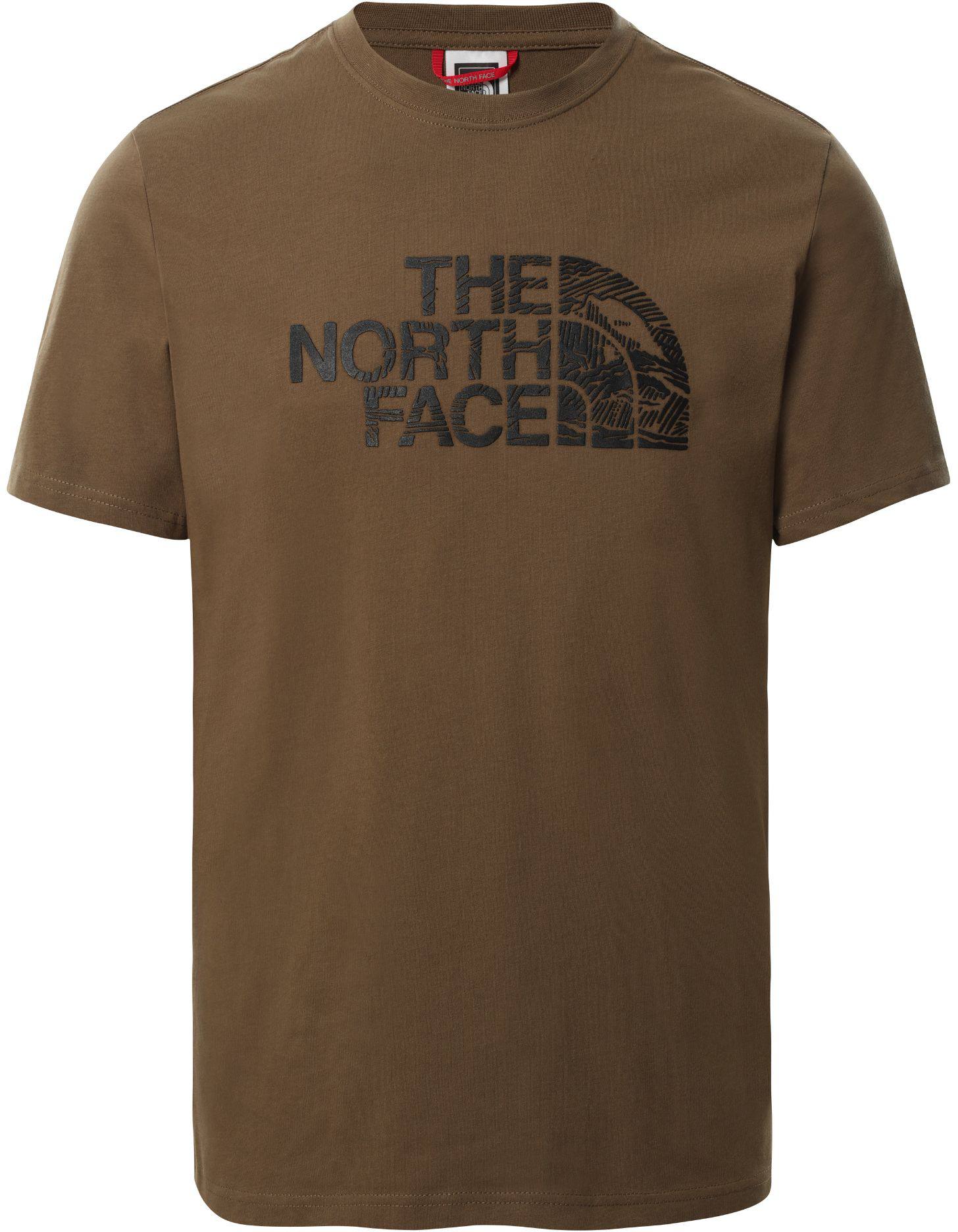 Woodcut Dome T-shirt Men's Oliivi S