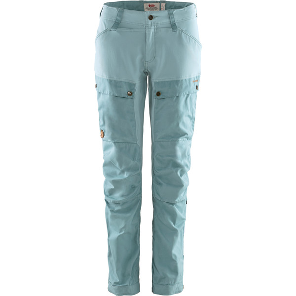 Fjällräven Keb Trousers W Reg - Clay Blue-mineral Blue - Naiset - 40