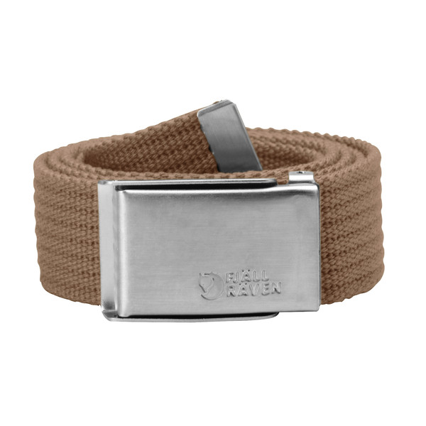 Fjällräven Merano Canvas Belt - Dark Sand - Unisex - 1 Size