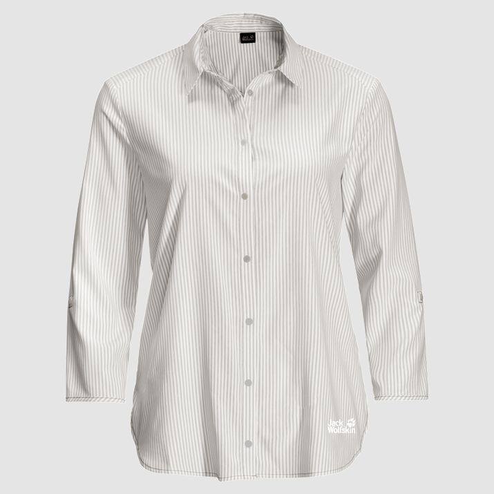 South Port W Shirt LS Vaaleanharmaa S