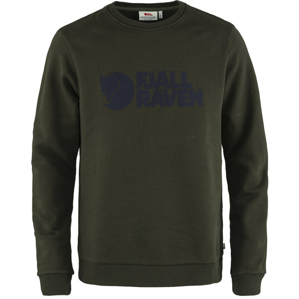 Fjällräven Fjällräven Logo Sweater M - Deep Forest - Miehet - L