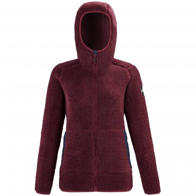 Fiz Sherpa Sheep W Hoodie Tummanpunainen S