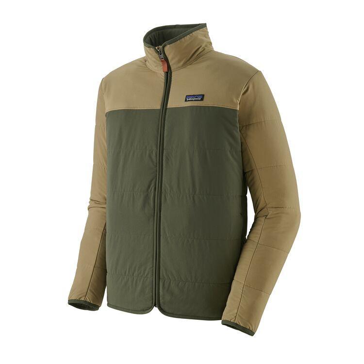 Patagonia Miesten Pack In Kevyt Toppatakki - Kierrätettyä Polyesteria, Industrial Green / S