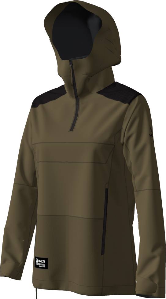 Hiker W Hybrid Anorak Dark olive 36