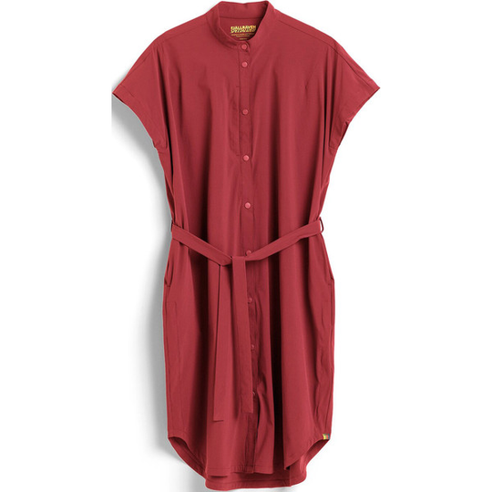 Fjällräven S/f Saddle To Table Dress W - Pomegranate Red - Naiset - L