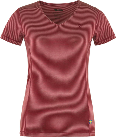 Abisko Cool Tee W Pomegranate L