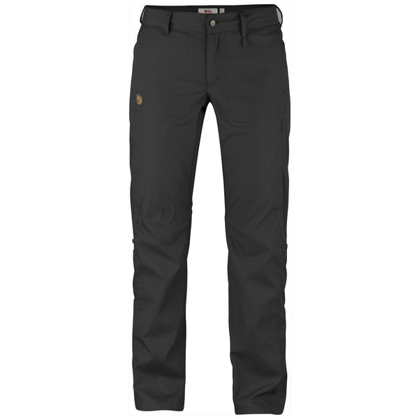 Fjällräven Abisko Shade Trousers W - Dark Grey - Naiset - 36
