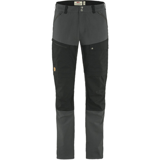 Fjällräven Abisko Midsummer Zip Off Trousers M - Dark Grey-black - Miehet - 44