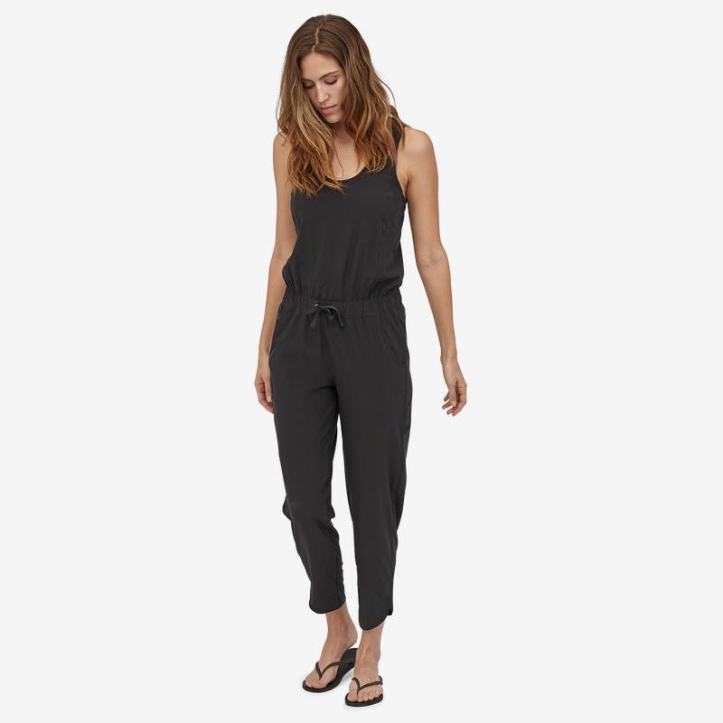 Patagonia Naisten Fleetwith Romper Jumpsuit-haalaripuku, Black / XS