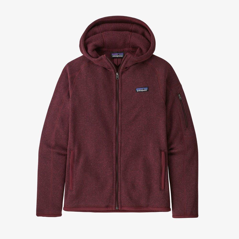 Naisten Better Sweater® Fleece Huppari - 100 % kierrätetystä polyesterista, Chicory Red / XS