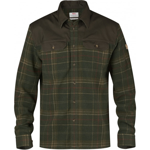 Fjällräven Granit Shirt M - Green - Miehet - M