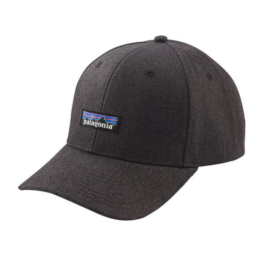 Unisex Tin Shed Lippis - Hamppua, kierrätettyä polyesteria ja luomupuuvillaa, P-6 Logo: Ink Black