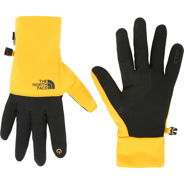 The North Face Etip Recycled Glove - Summit Gold/tnf Black - Unisex - M