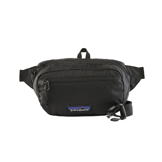 Kestävä ja superkevyt Patagonia Black Hole Mini Hip -vyölaukku, Black