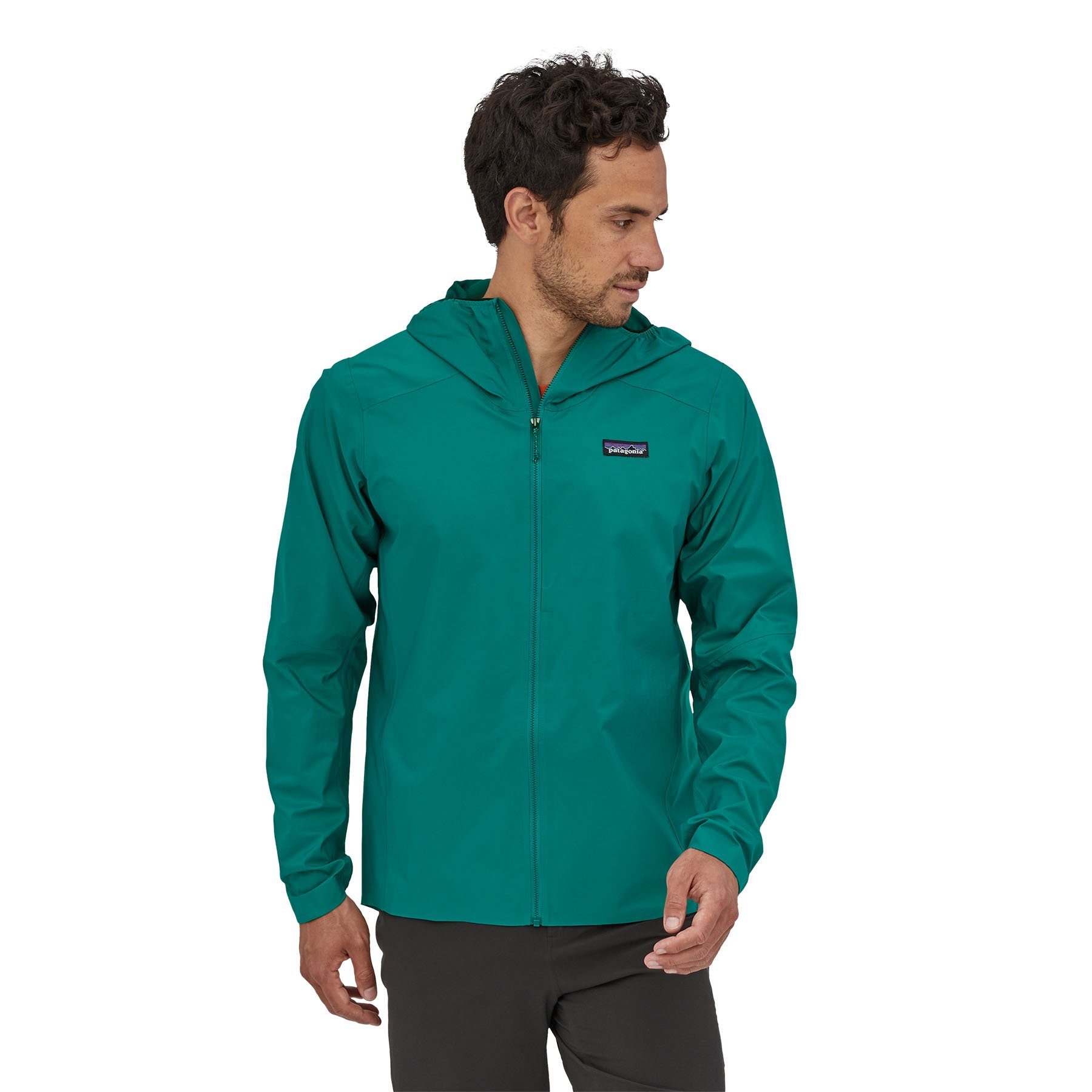Patagonia miesten Dirt Roamer takki - 100% kierrätetty nailon, Borealis Green / S