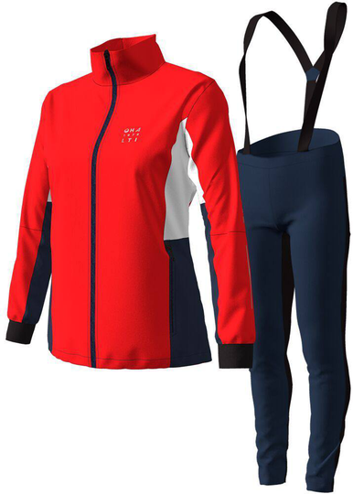 Wisla W XCT Softshell Set Punainen 34