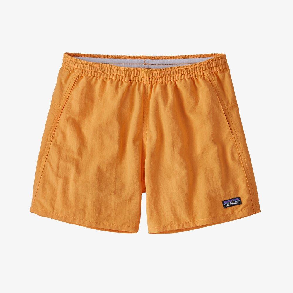 Naisten Baggies Shortsit - Kierrätettyä nailonia, Saffron / XS