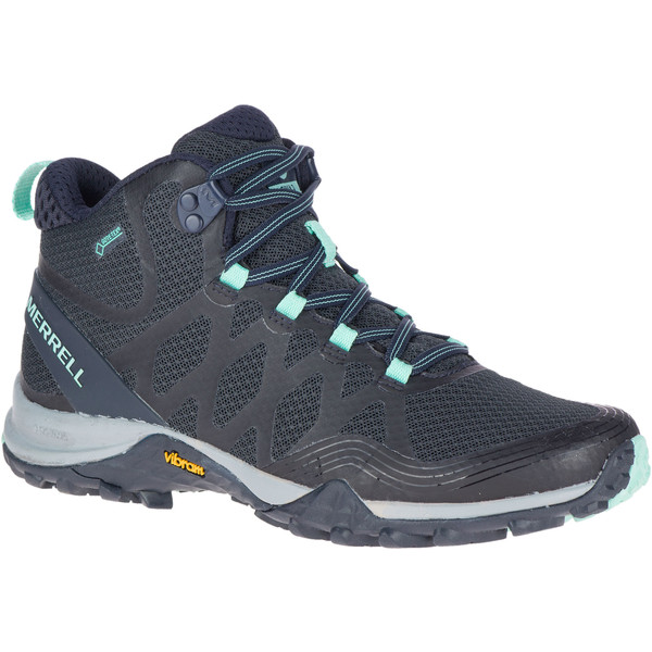 Merrell Siren 3 Mid Gtx W - Navy/blue - Naiset - 36