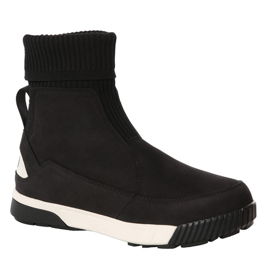 The North Face W Sierra Knit Wp - Tnf Black/gardenia White - Naiset - US 10