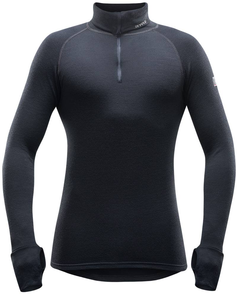 Expedition Man Zip Neck Musta L