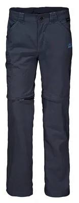 Kids Safari Zip Off Pants Kids Tummansininen 116
