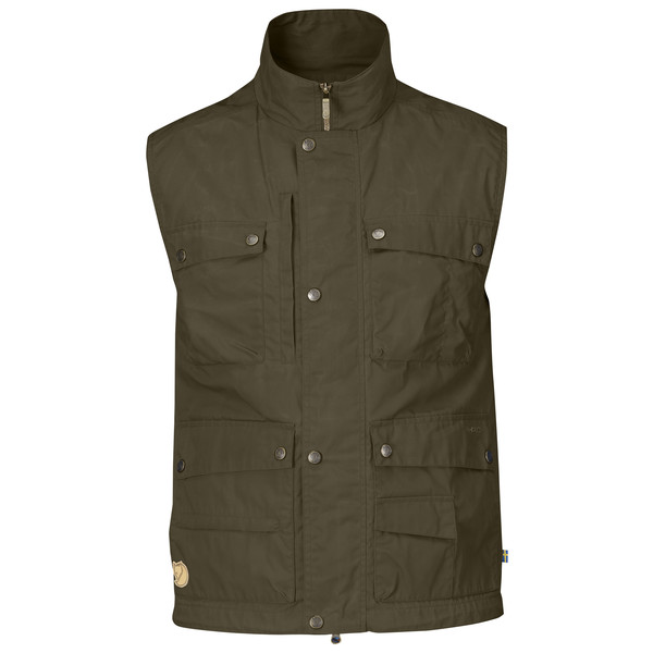 Fjällräven Reporter Lite Vest M - Dark Olive - Miehet - L