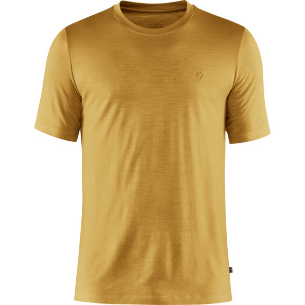 Fjällräven Abisko Wool Ss M - Ochre - Miehet - S