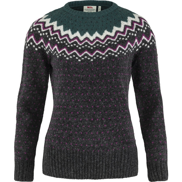 Fjällräven Övik Knit Sweater W - Arctic Green - Naiset - L