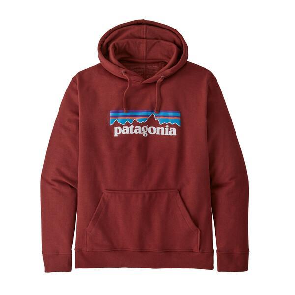 Patagonia Miesten Huppari: P-6 Logo Uprisal Hoody, Barn Red / M