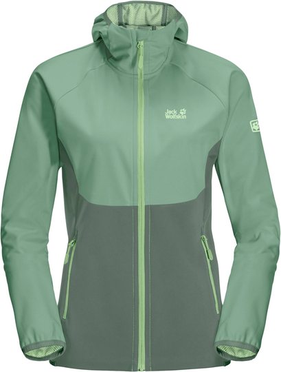 Go Hike Softshell Jacket W Vihreä XXL