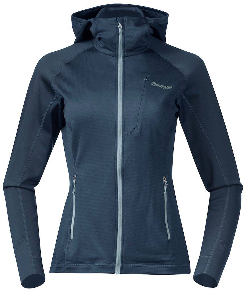 Skaland W Hood Jacket Tummansininen XS